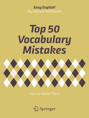 cover image of Top 50 Vocabulary Mistakes